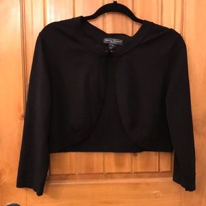 Black cardigan shrug